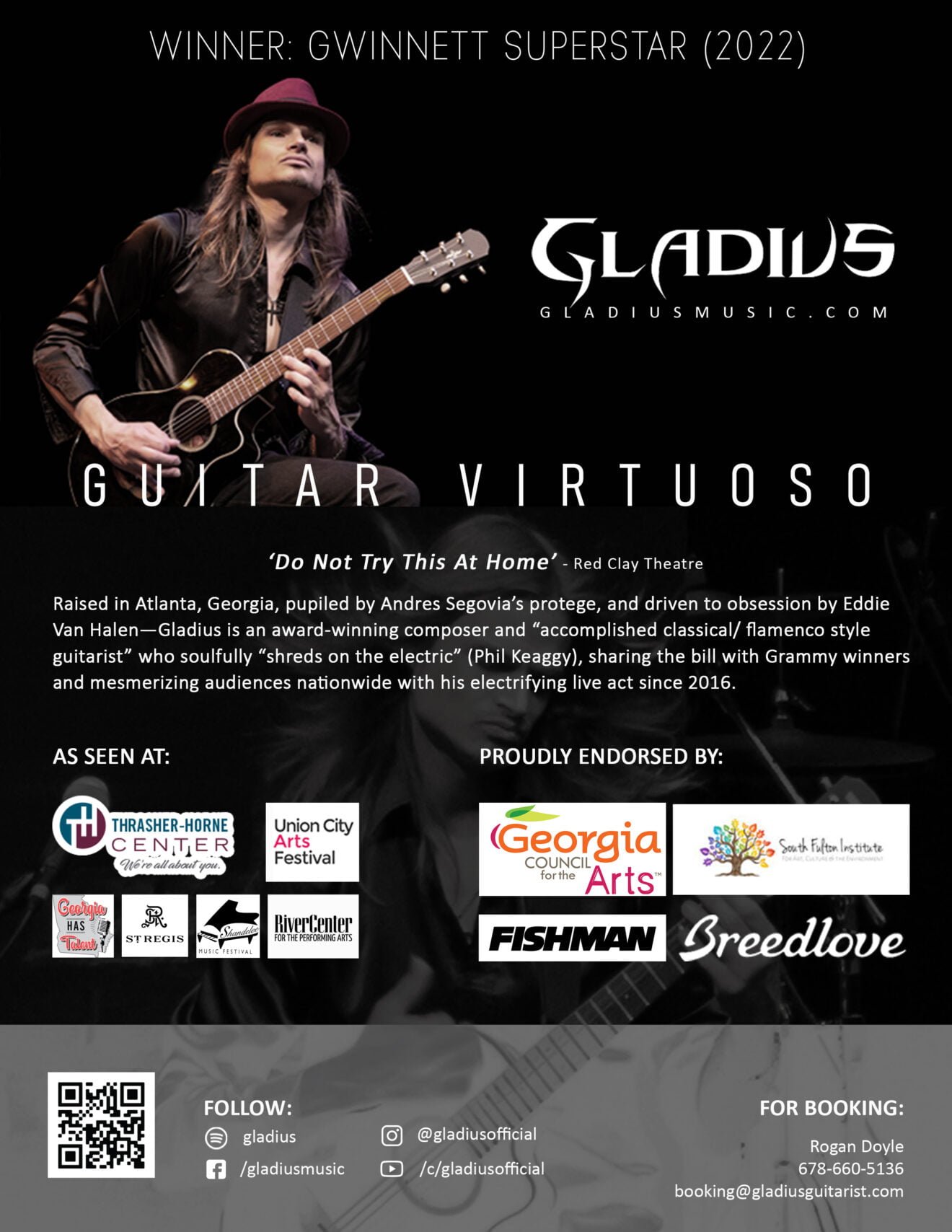 GLADIUS OFFICIAL | EPK | Flamenco Fusion Guitar (USA)